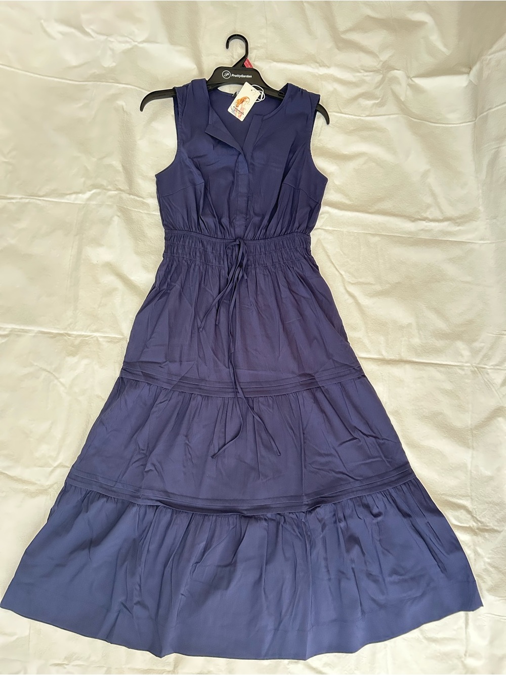 Navy pg maxi dress